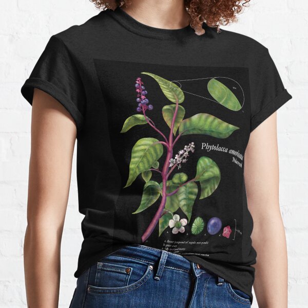 Pokeweed Illustration Classic T-Shirt