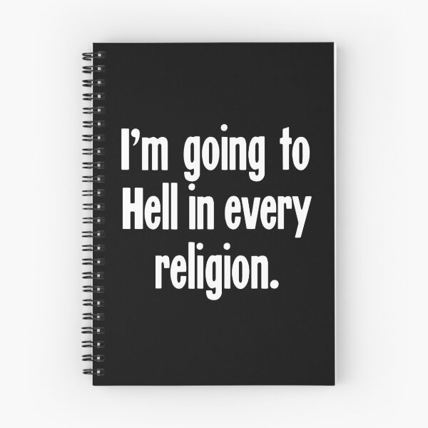 Item preview, I'm Going To Hell In Every Religion designed and sold by Good-Looking Corpse.