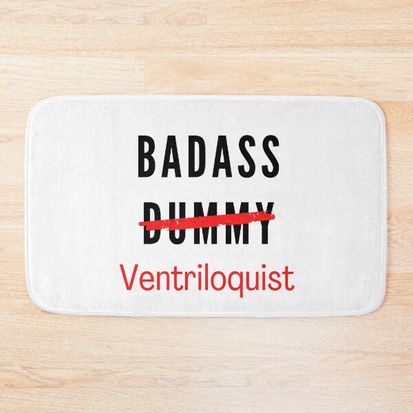 Item preview, Badass Ventriloquist Funny designed and sold by fantasticpud.