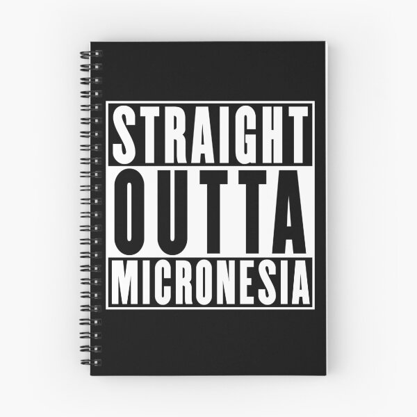 Item preview, Straight Outta Micronesia designed and sold by RandomStuffShop.