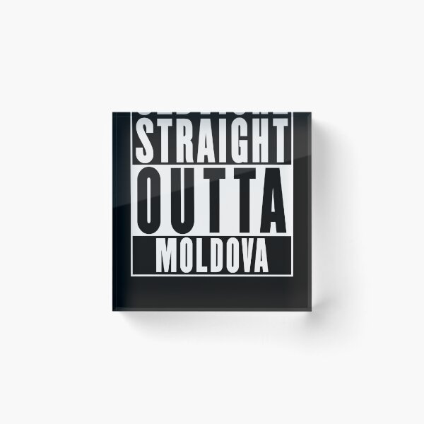 Item preview, Straight Outta Moldova designed and sold by RandomStuffShop.