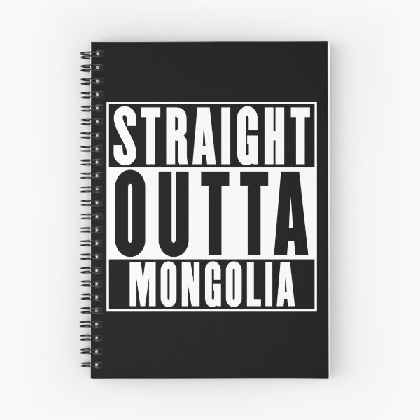 Item preview, Straight Outta Mongolia designed and sold by RandomStuffShop.