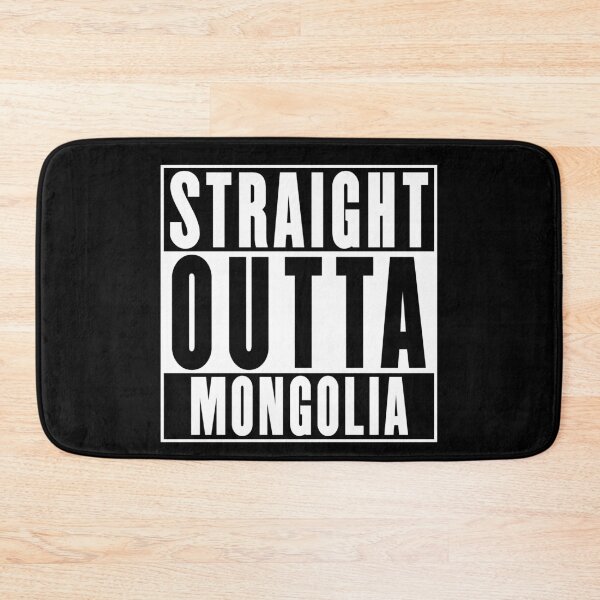 Item preview, Straight Outta Mongolia designed and sold by RandomStuffShop.