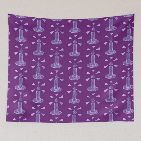 Item preview, Purple Candlelight designed and sold by Hazel Meades.