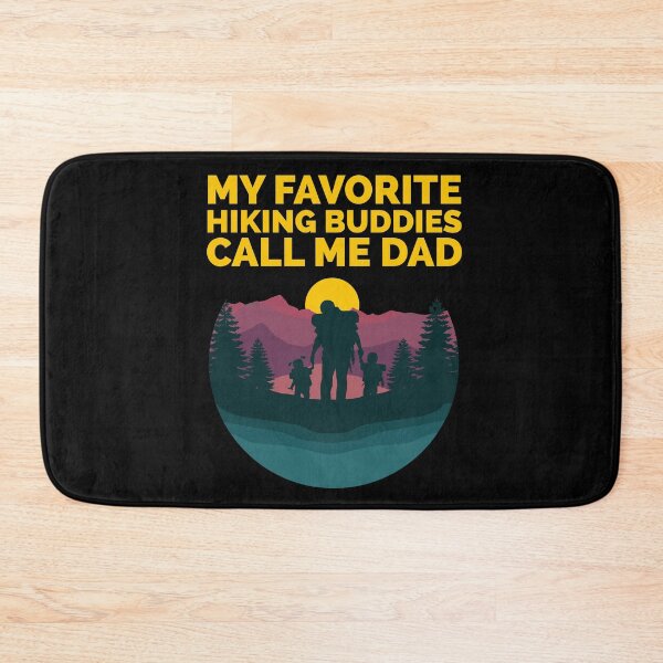 Item preview, My Favorite Hiking Buddies Call me Dad Tee designed and sold by Manisma Road.