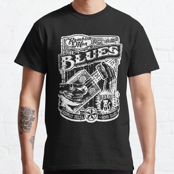 Blues Music Old School T-Shirt - Mojohand