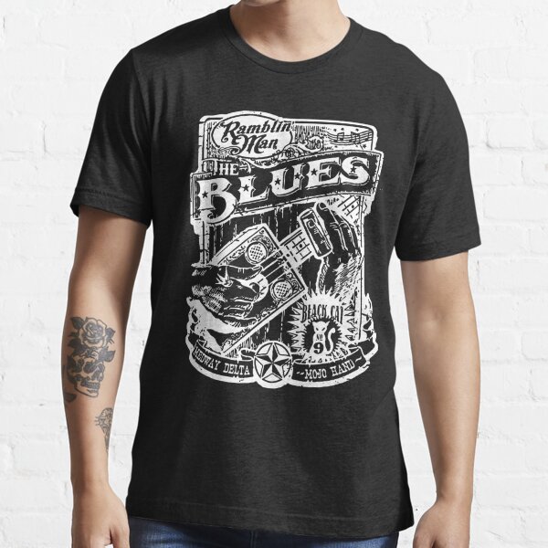 Blues Music Old School T-Shirt - Mojohand