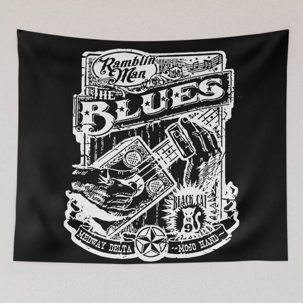 Item preview, Blues Music poster  designed and sold by designwowow.