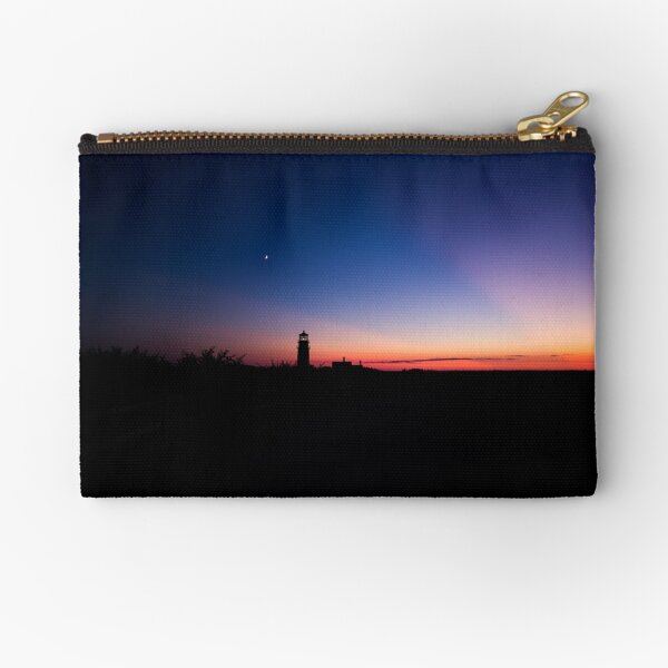 Sunset at the Highland Lighthouse Zipper Pouch