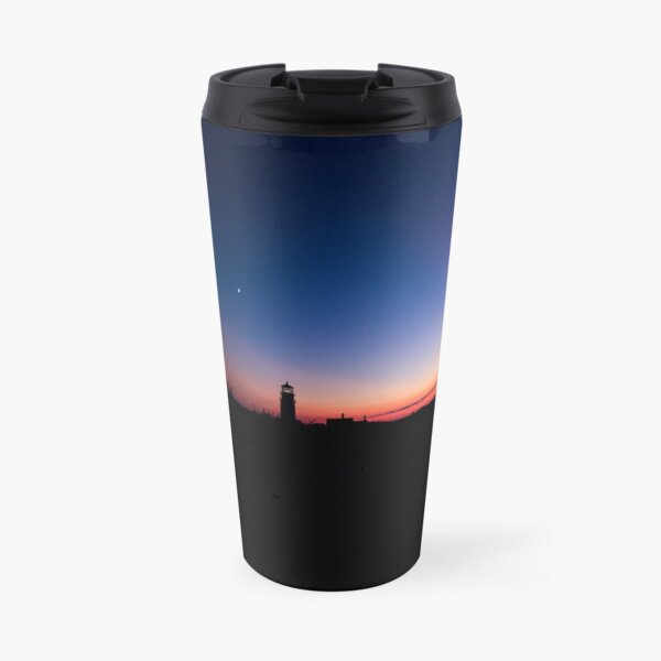 Sunset at the Highland Lighthouse Travel Mug