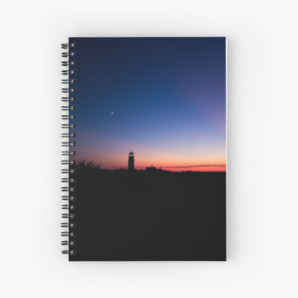 Sunset at the Highland Lighthouse Spiral Notebook