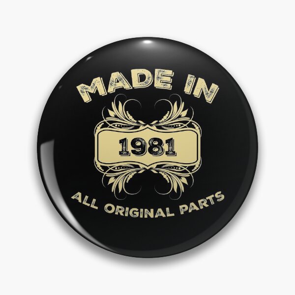 Item preview, Made In Year All Original Parts | MADE IN 1981 designed and sold by pannolinno.