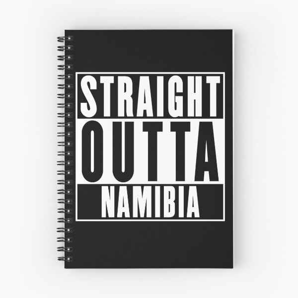 Item preview, Straight Outta Namibia designed and sold by RandomStuffShop.