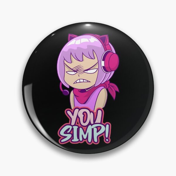 Item preview, Gamer Girl, You SIMP! designed and sold by Kawalicious.