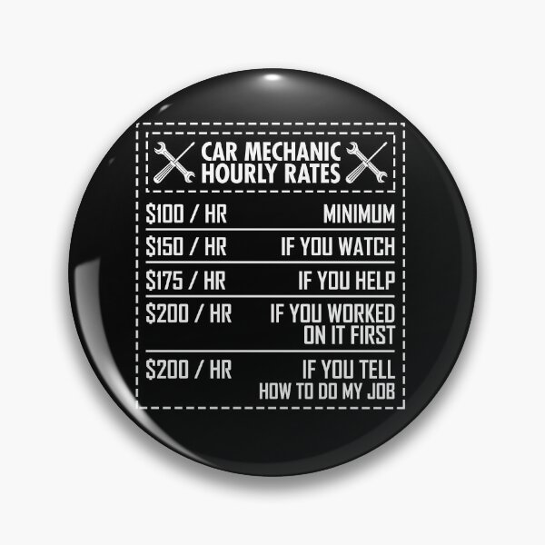 Item preview, Car Mechanic Hourly Rates Jersey designed and sold by Manisma Road.
