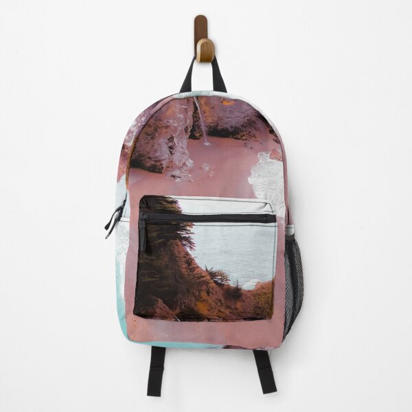 Item preview, waterfall with ocean view at Mcway Falls, Big Sur, Highway 1, California, USA designed and sold by Mrvell.