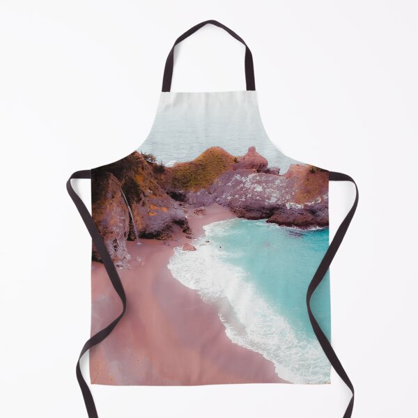 Item preview, waterfall with ocean view at Mcway Falls, Big Sur, Highway 1, California, USA designed and sold by Mrvell.