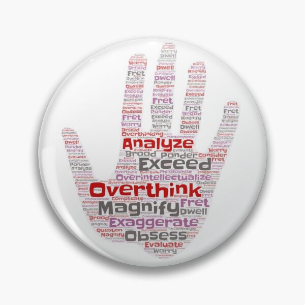Item preview, Stop Overthinking designed and sold by A Little Hodge Podge.