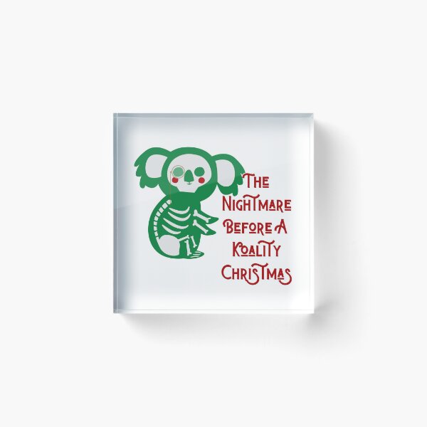 Item preview, Nightmare Before A Koality Christmas designed and sold by MonocleSkully.