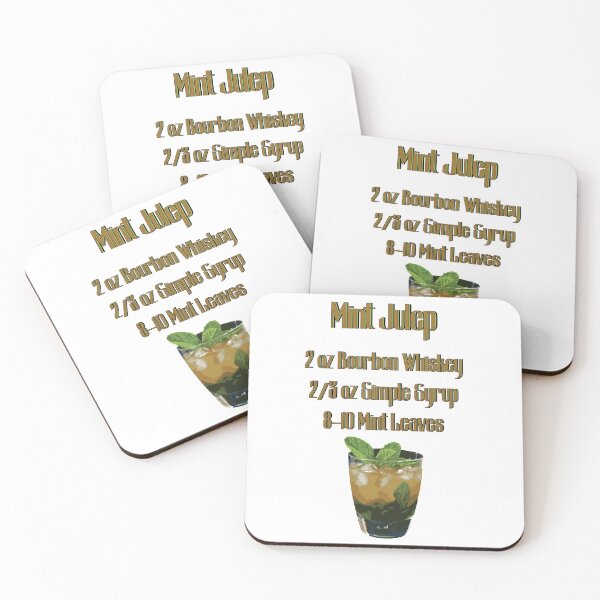 Item preview, Mint Julep Cocktail recipe designed and sold by CometCircles.