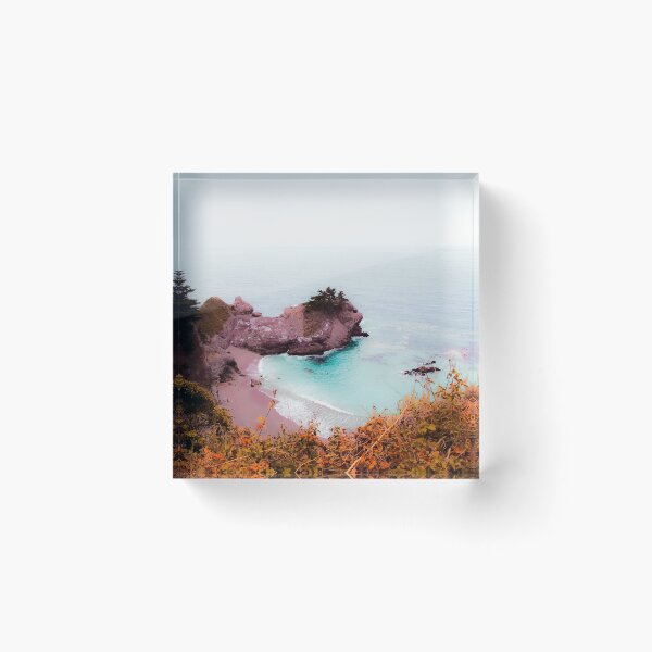 Item preview, Ocean view at Mcway Falls, Big Sur, Highway 1, California, USA designed and sold by Mrvell.
