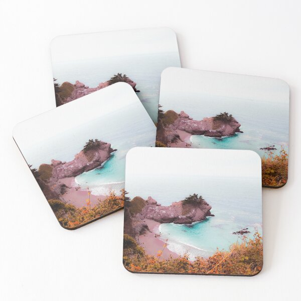 Item preview, Ocean view at Mcway Falls, Big Sur, Highway 1, California, USA designed and sold by Mrvell.