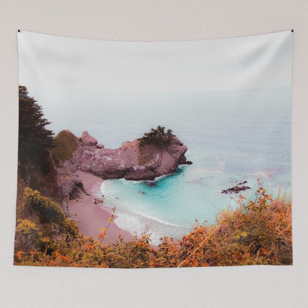 Item preview, Ocean view at Mcway Falls, Big Sur, Highway 1, California, USA designed and sold by Mrvell.