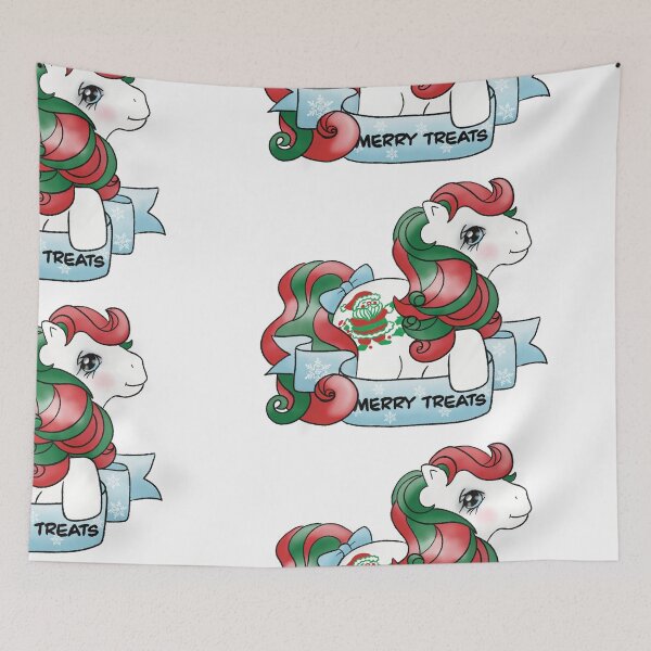 Item preview, Christmas Merry Treats Winter Pony Snow designed and sold by My Dreamy Nostalgia.