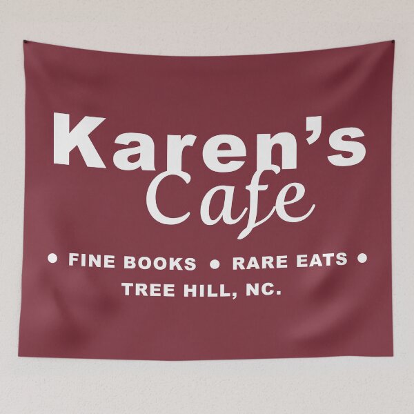 Item preview, karen's cafe designed and sold by virginia nash.