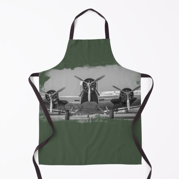Item preview, Propeller Driven Aircraft - Three Engines - Black and White designed and sold by AeroAstro.
