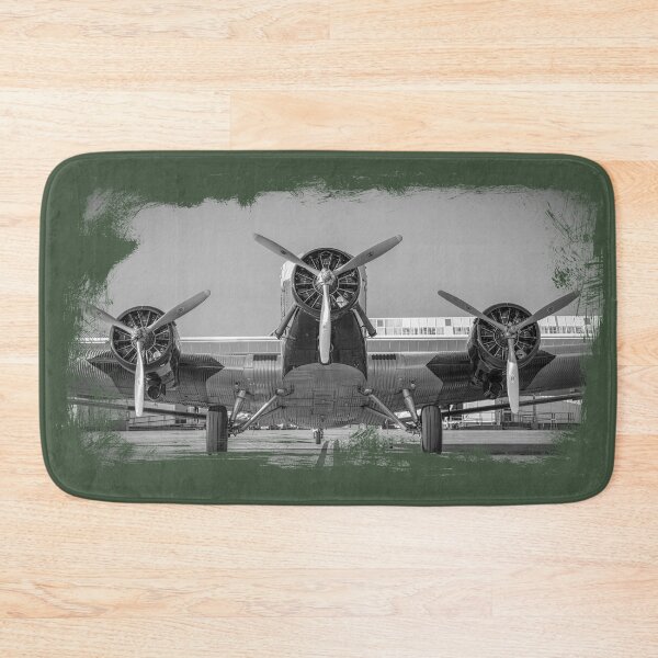 Item preview, Propeller Driven Aircraft - Three Engines - Black and White designed and sold by AeroAstro.