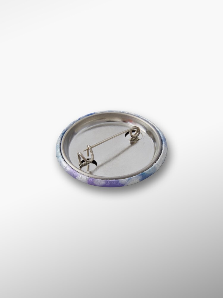 Alternate view of Glittering Blue and Purple Floral Sheep Pin