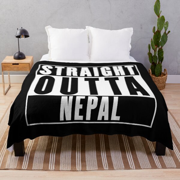 Item preview, Straight Outta Nepal designed and sold by RandomStuffShop.
