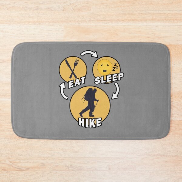 Artikelvorschau, Eat Sleep Hike Repeat entworfen und verkauft von teledesign.