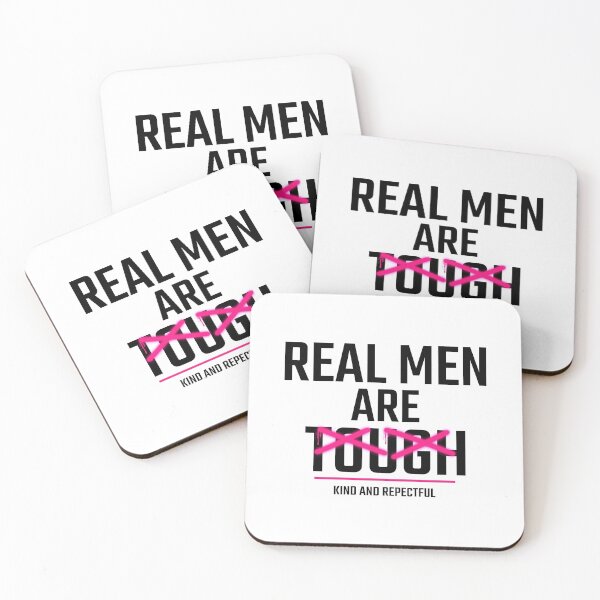 Item preview, Real Men Are Kind designed and sold by More-Us-Please.