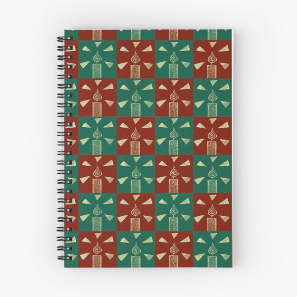 Item preview, Green/Red Candle Quadrants designed and sold by Hazel Meades.