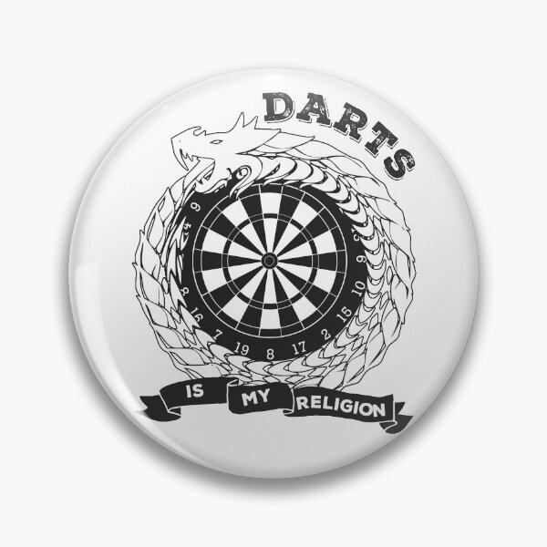 Artikelvorschau, Darts Is My Religion Dartboard Schlange entworfen und verkauft von OmmeDesigns.
