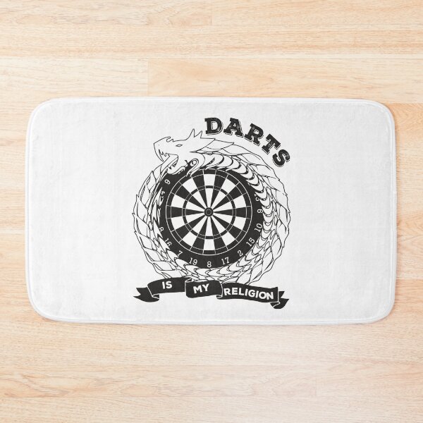 Artikelvorschau, Darts Is My Religion Dartboard Schlange entworfen und verkauft von OmmeDesigns.