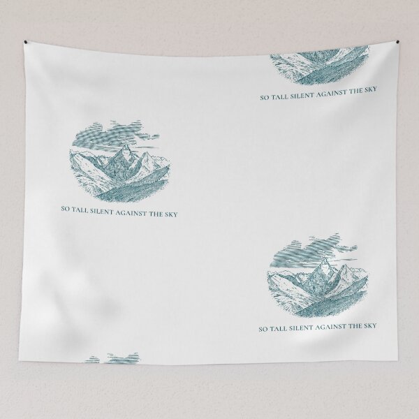 Item preview, Mountains - so tall silent against the sky designed and sold by bb-tees-by-mlee.