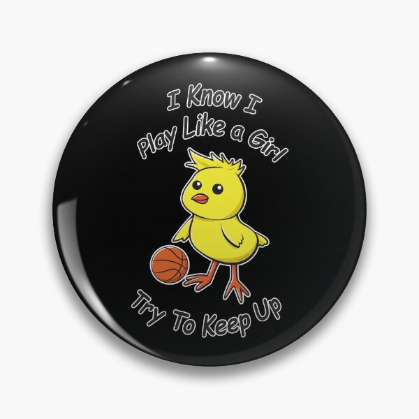 Artikelvorschau, Ich weiß, ich spiele wie ein Mädchen Versuchen Sie, Basketball lustig süß zu halten entworfen und verkauft von OopteesLydia.