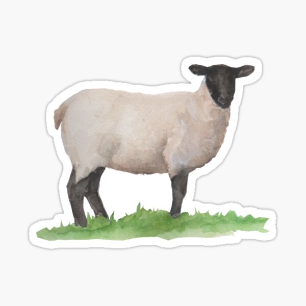 Fairy Sheep Seal Sticker