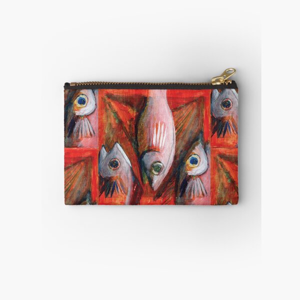Item preview, fish06-2007 - three fish expressionist  designed and sold by SteveCastonShow.