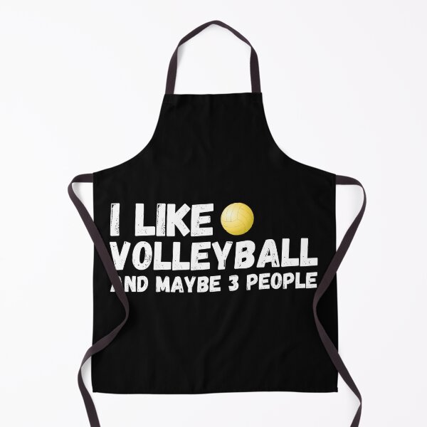 Artikelvorschau, Volleyballliebhaber Lustige Geschenkidee Ich mag Volleyball und vielleicht 3 Personen entworfen und verkauft von ds-4.
