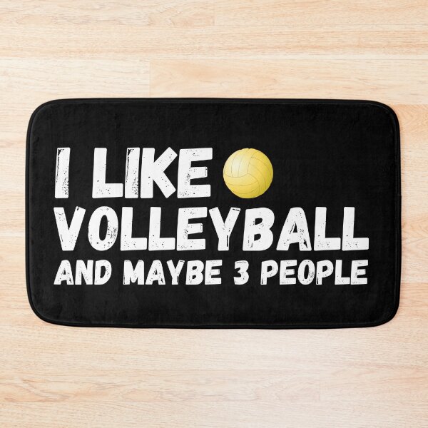 Item preview, Volleyball Lover Funny Gift Idea I Like Volleyball And Maybe 3 People designed and sold by ds-4.