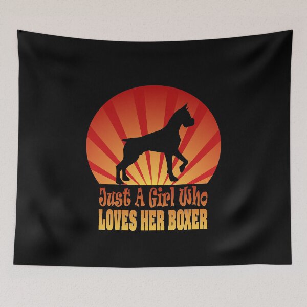 Item preview, Just A Girl Who Loves Her Boxer Essential Shirt designed and sold by Love2MakeArt.