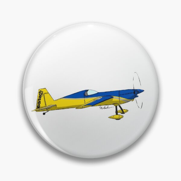 Item preview, Fibertech n more RC Airplane Yellow and Blue designed and sold by Michael Garber.