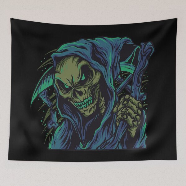 Item preview, Scary Skull Reaper designed and sold by kalud-zoldyck.