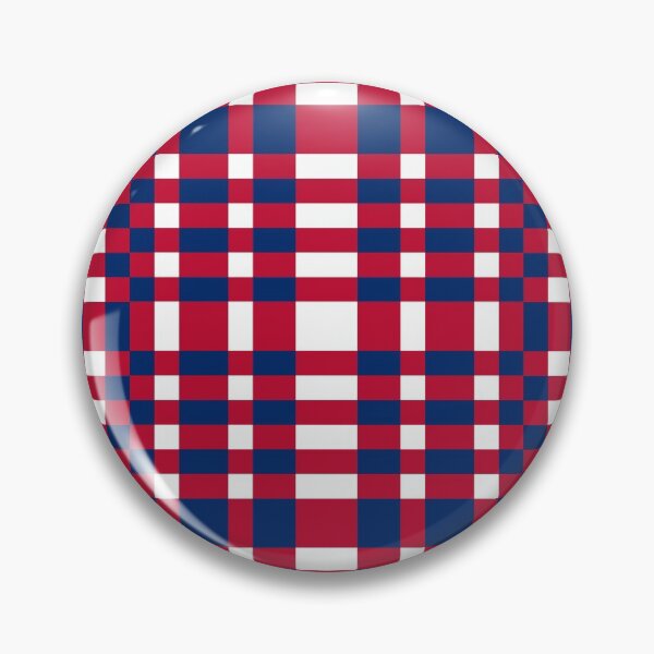 Item preview, Offset Version of 4th of July Independence Day Patriotic American Flag Pixel Red White and Blue Designs Camouflage Repeating Retro Vintage Patterns designed and sold by TeachUrb.