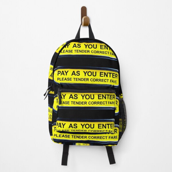 Item preview, Pay As You Enter bus sign designed and sold by bravoalpha.