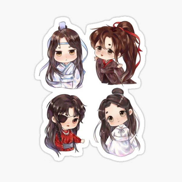 Mo Dao Zu Shi Stickers for Sale  Anime stickers, Kawaii stickers